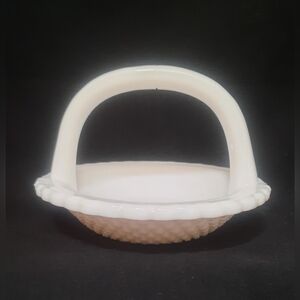 Westmoreland Milk Glass Basket